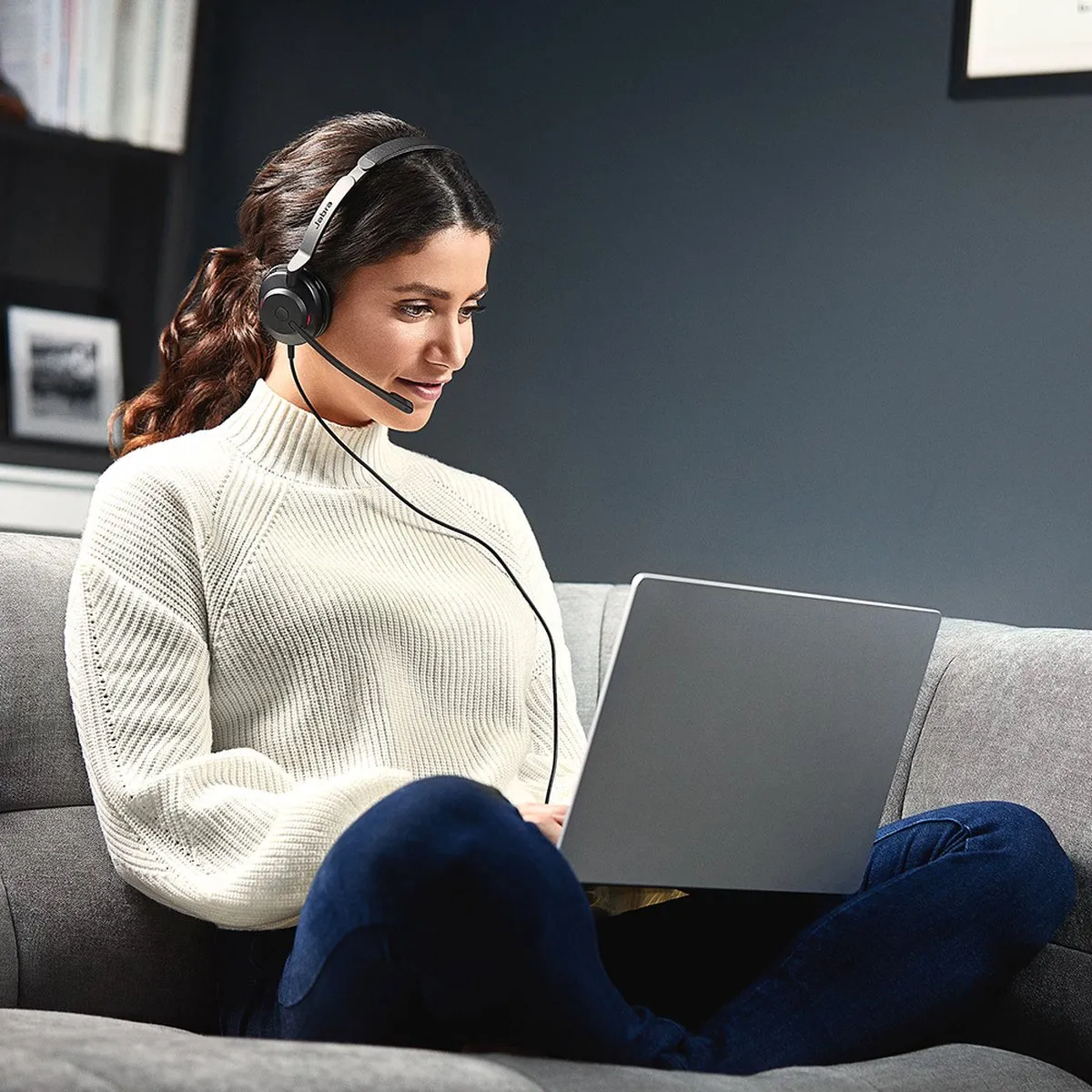 Jabra Evolve2 30 MS Mono USB-C - 23089-899-879 Zwart - afbeelding 5 van 6