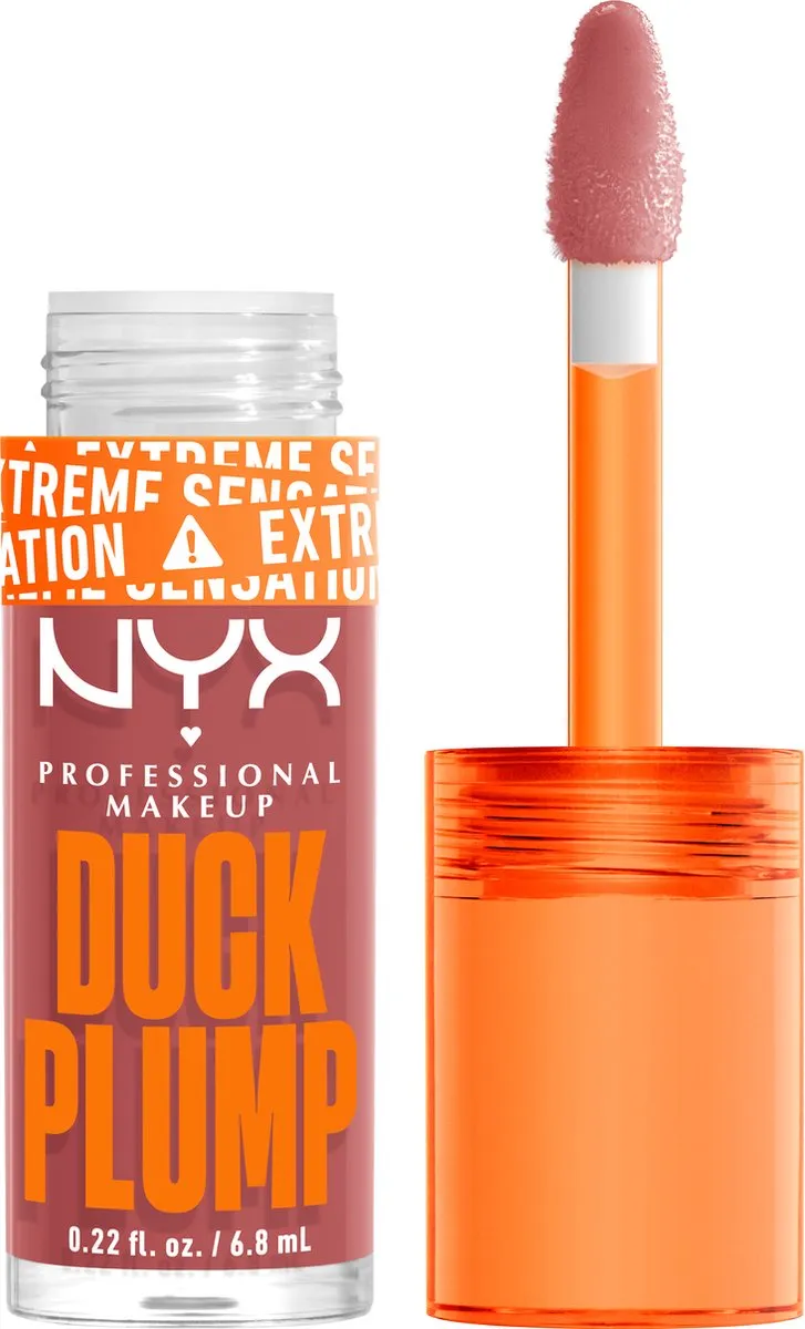NYX Duck Plump Plumping Lipgloss Nude Swings - 6,8ml