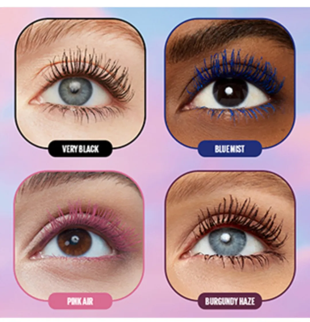Maybelline Lash Sensational Sky High Mascara Duo - Very Black/Burgundy Haze - 2x7,2ml