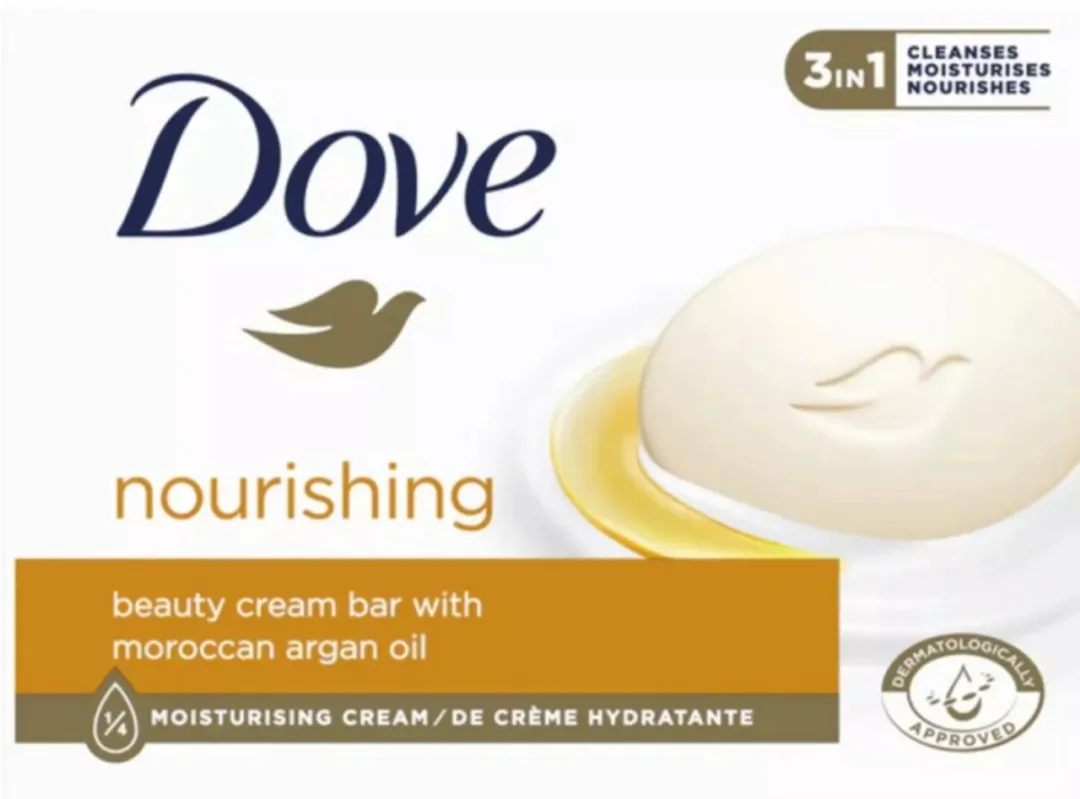 Dove Zeep Cream Oil Argan Olie - 12 Stuks 90ml