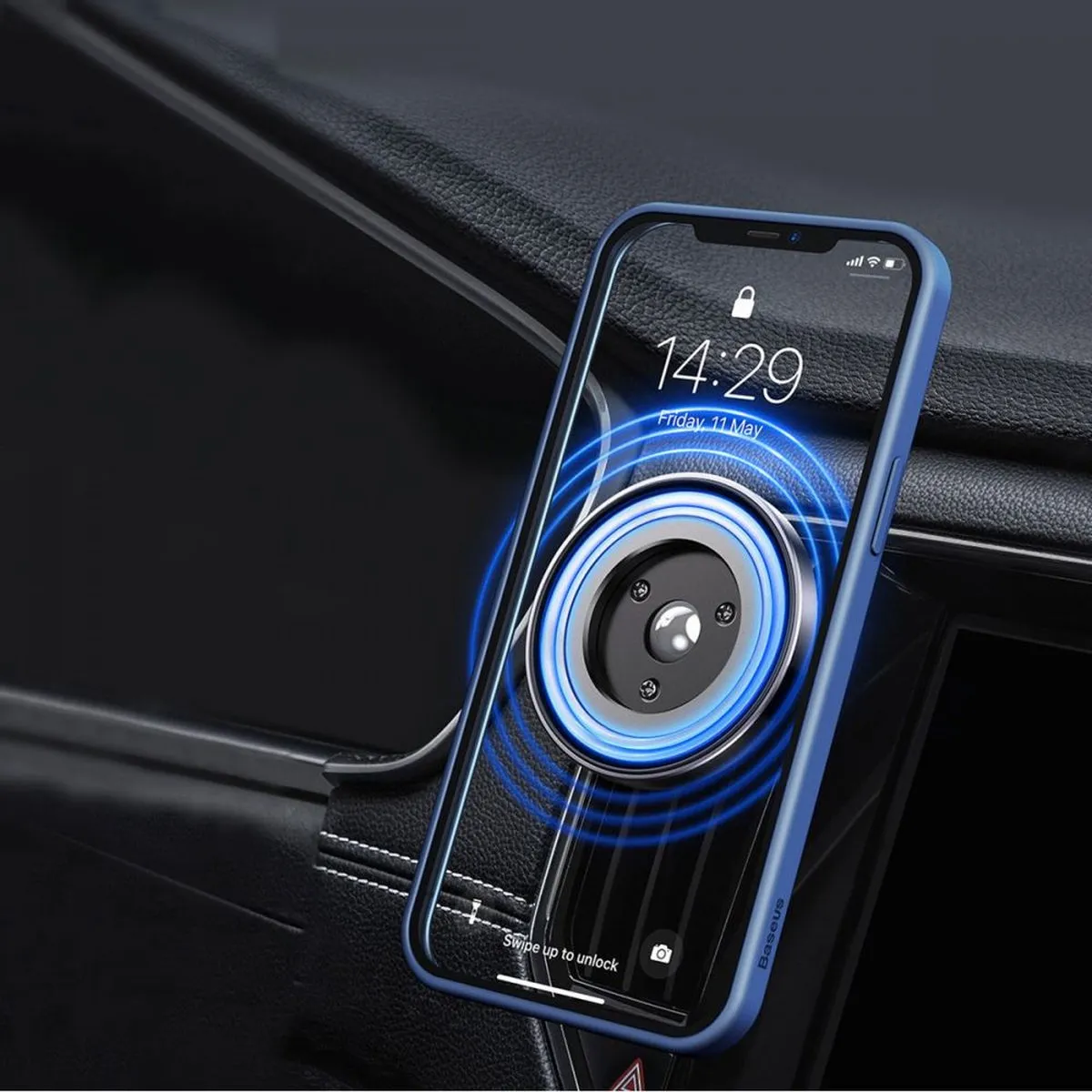 Baseus NeoGravity Overseas Edition Magnetische Autohouder - Zwart