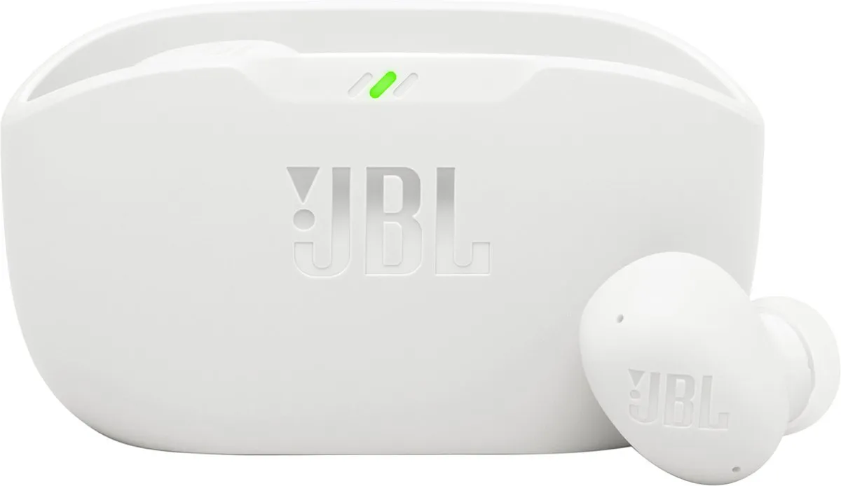 JBL Wave Buds 2 JBLWBUDS2WHT Oordopjes - 40 uur - IP54 - Wit