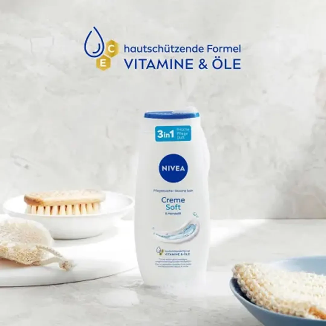 NIVEA Creme Soft Douchecrème - 2x 250ml