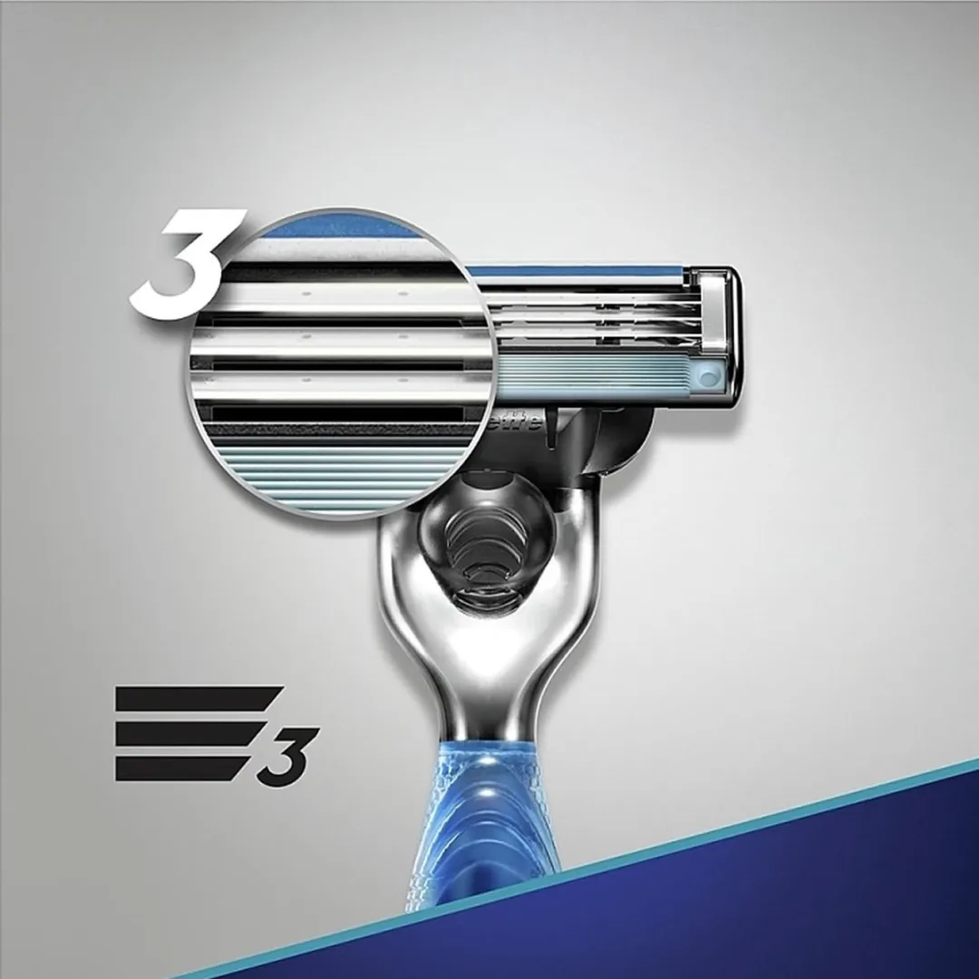 Gillette Mach3 Start Navulmesjes 75 Stuks - 5x15 - afbeelding 6 van 6