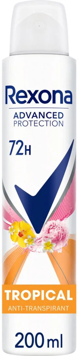 Rexona Tropische Spray Deodorant 72u 200ml