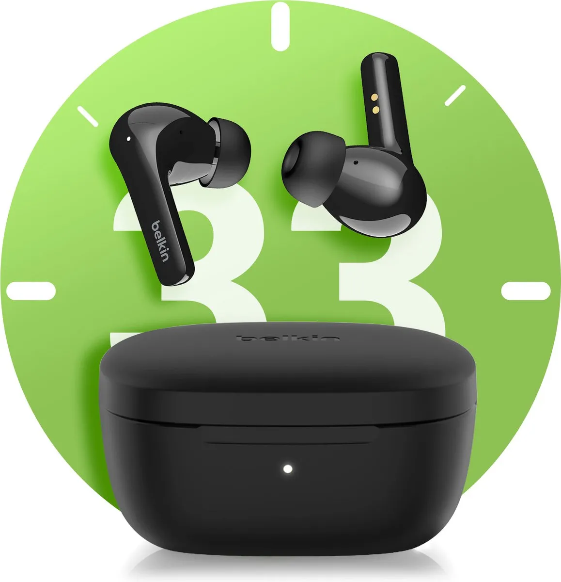 Belkin SoundForm Motion AUC010BTBK In-Ear Headset - Zwart