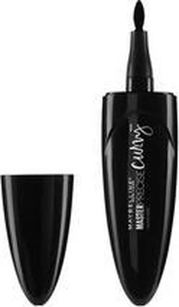 Maybelline Master Precise Curvy Intense Zwart Eyeliner 0,5g - afbeelding 6 van 6
