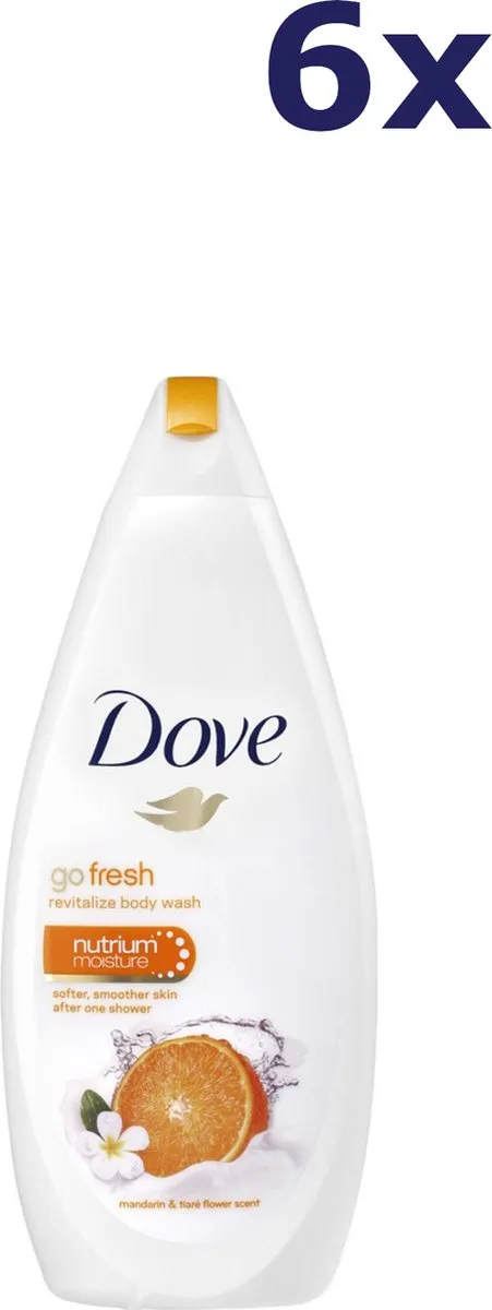 Dove Go Fresh Mandarin & Tiaré Flower Revitalize Douchegel