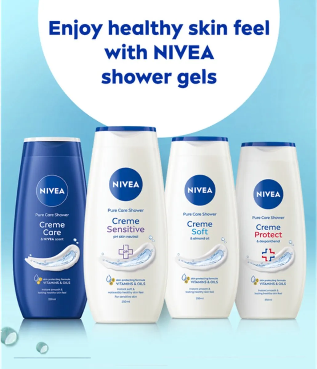 NIVEA Douchecrème Protect Douchegel - 6x250ml