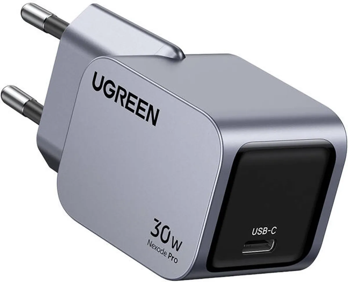 Ugreen Nexode Pro 30W USB-C Wandlader - Grijs