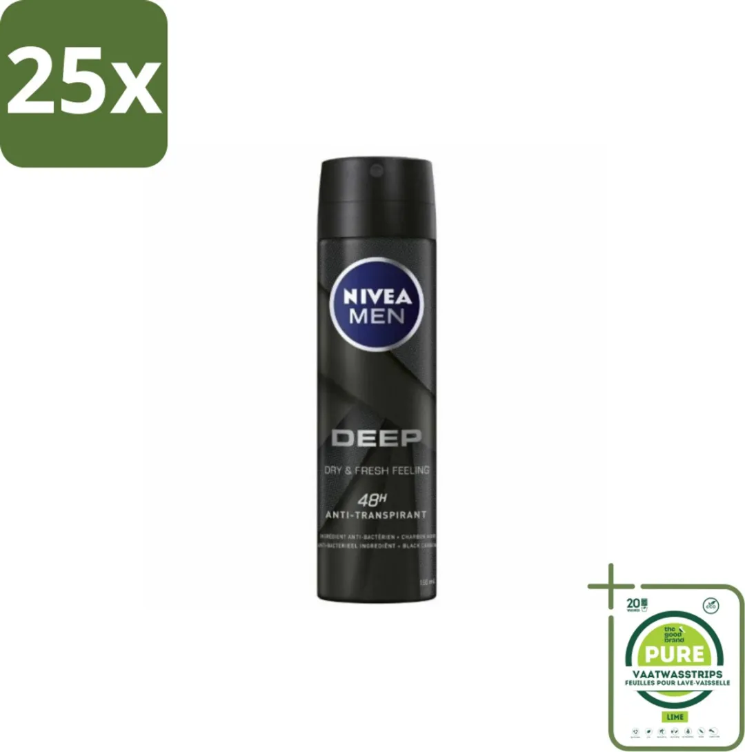NIVEA MEN Deodorant Spray Deep 150ml