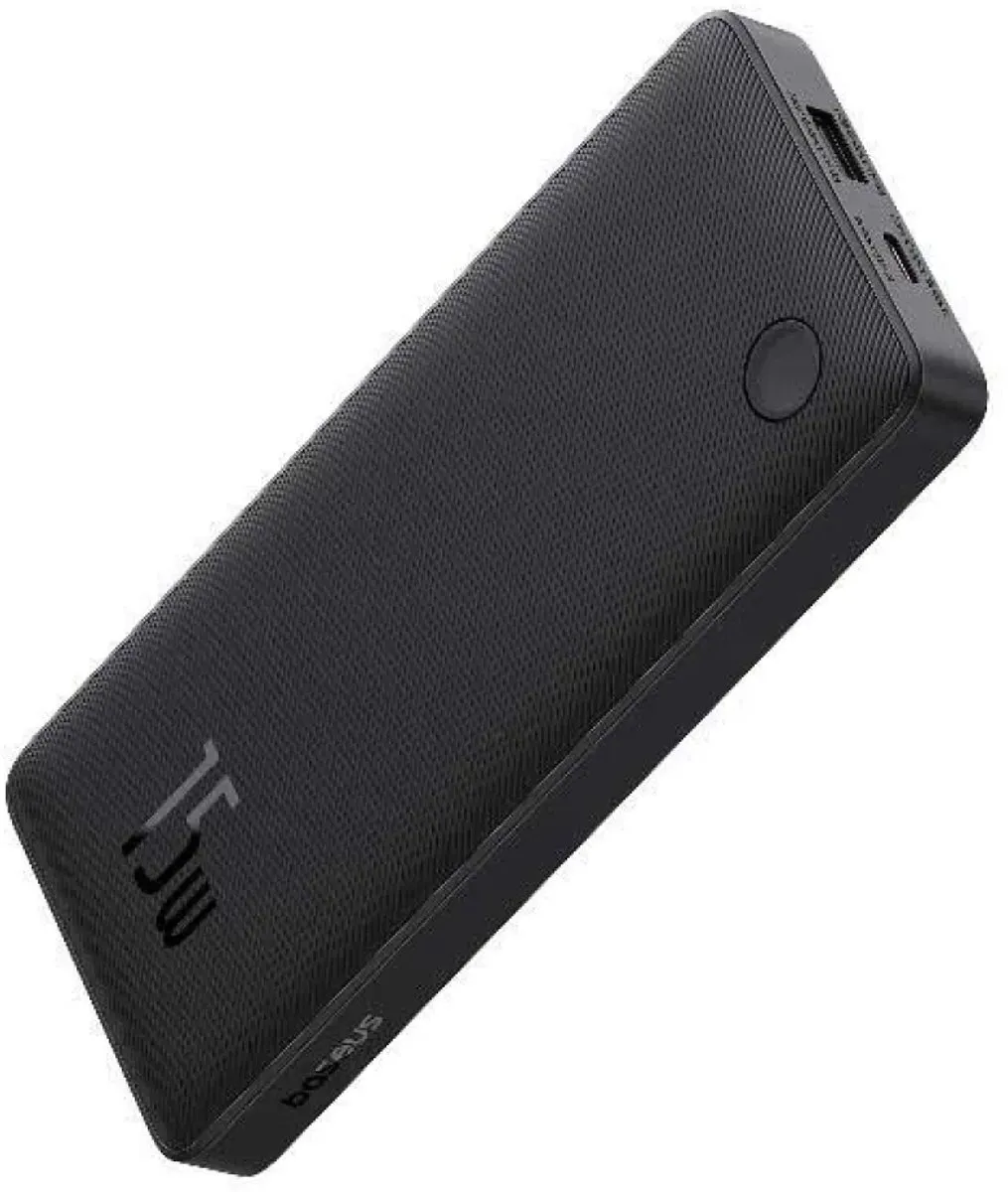 Baseus Airpow Lite Powerbank 10000mAh 15W - Zwart