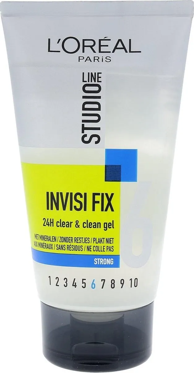 L'Oréal Paris Studio Line Invisi Fix 24H Gel - 150ml - 6 Stuks
