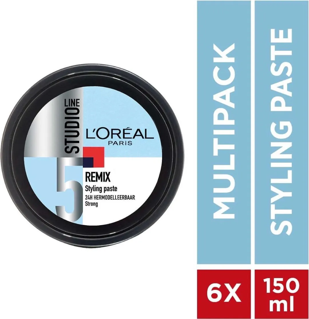 L'Oréal Paris Studio Line Remix Styling Paste - 6x150ml