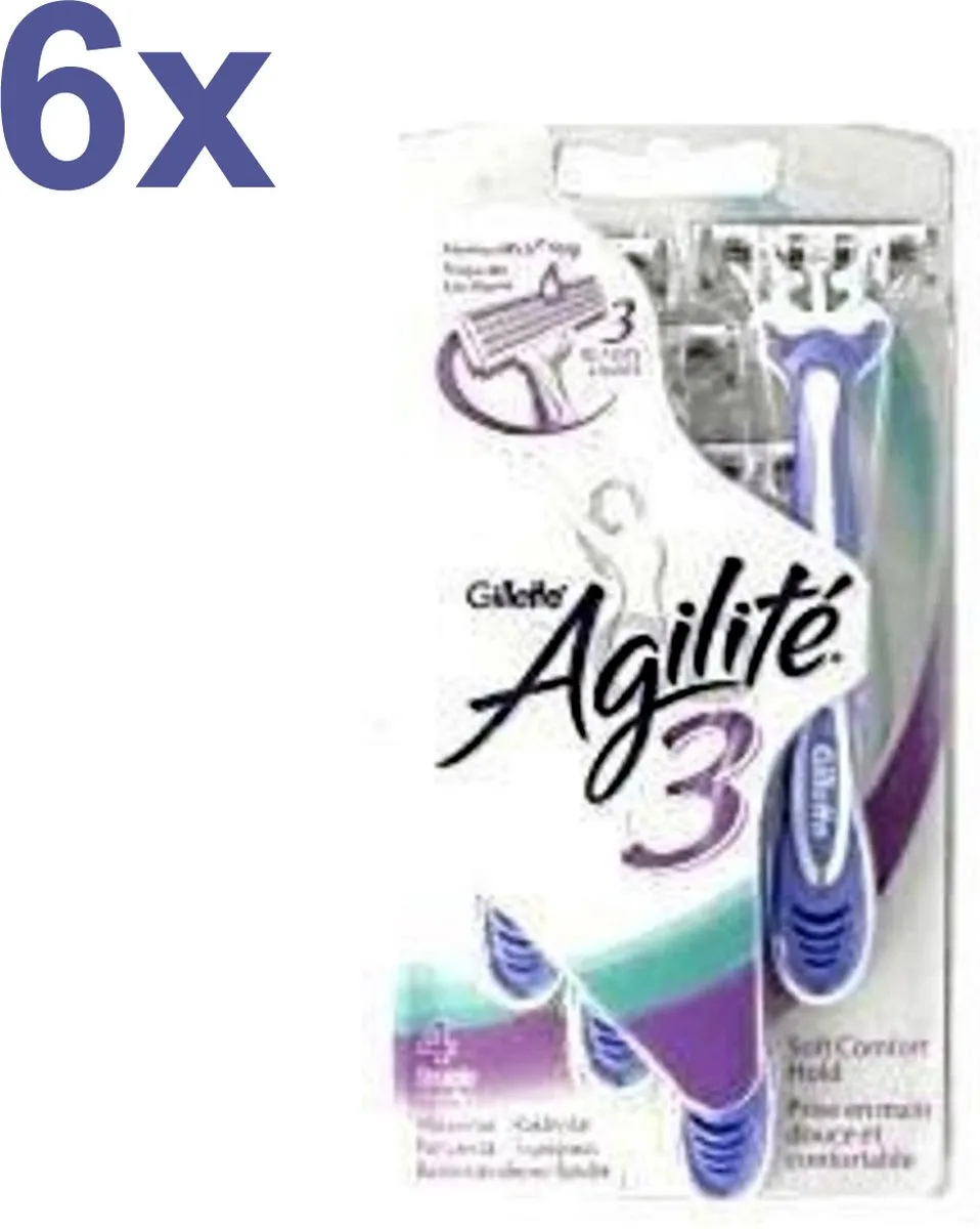 Gillette Agilite 3 Women Wegwerpmesjes - 36 Stuks