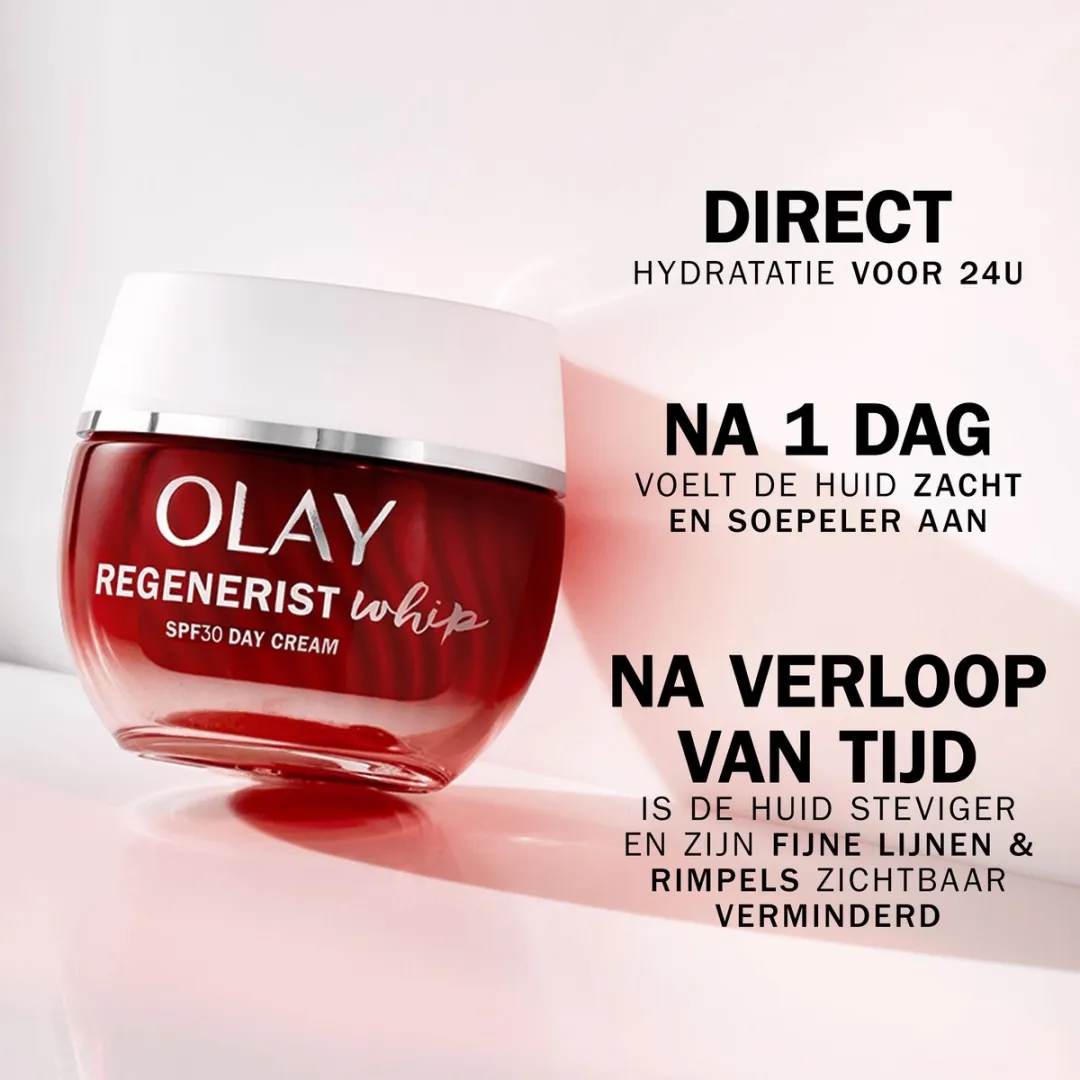 Olay Regenerist Whip Dagcrème SPF30 - 50ml - afbeelding 6 van 6