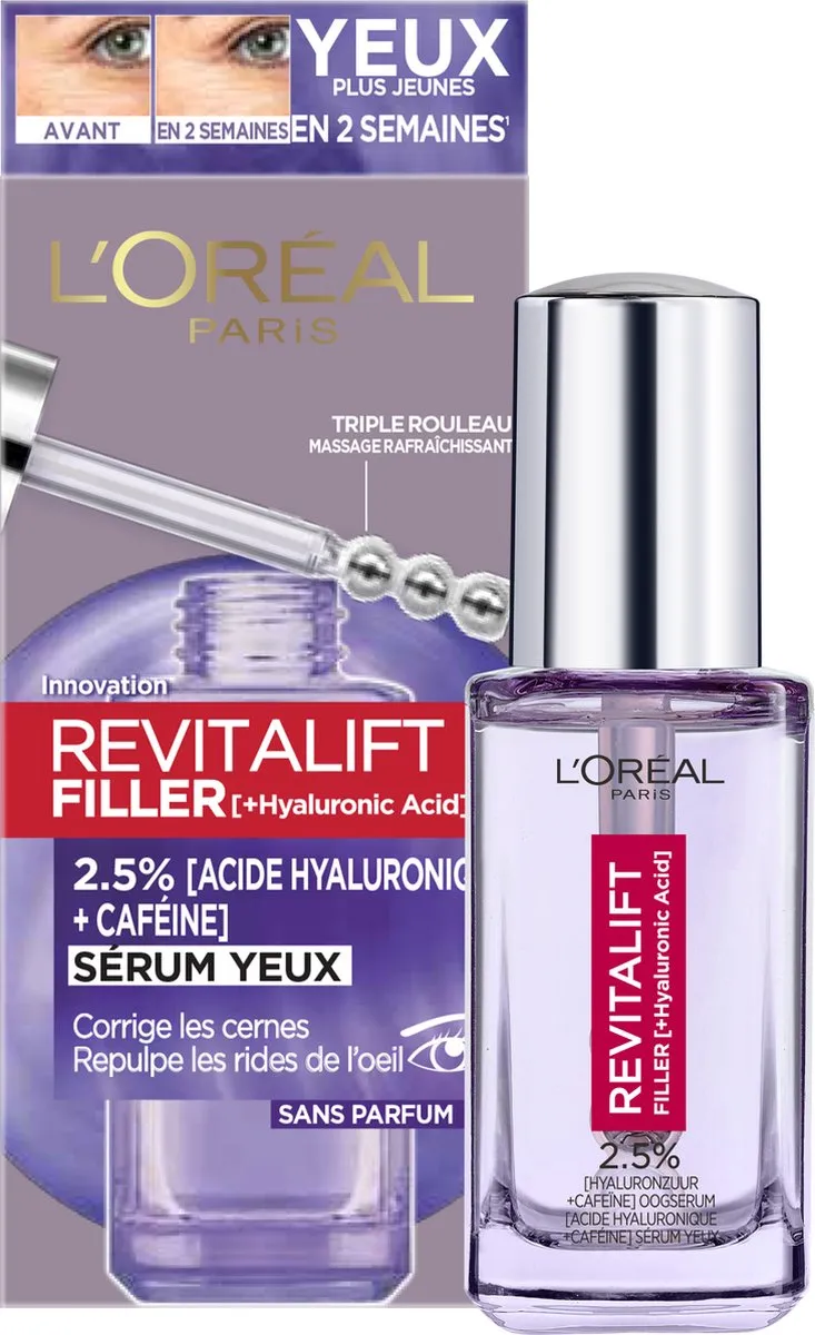 L'Oréal Paris Revitalift Hyaluronzuur Oogserum 20ml