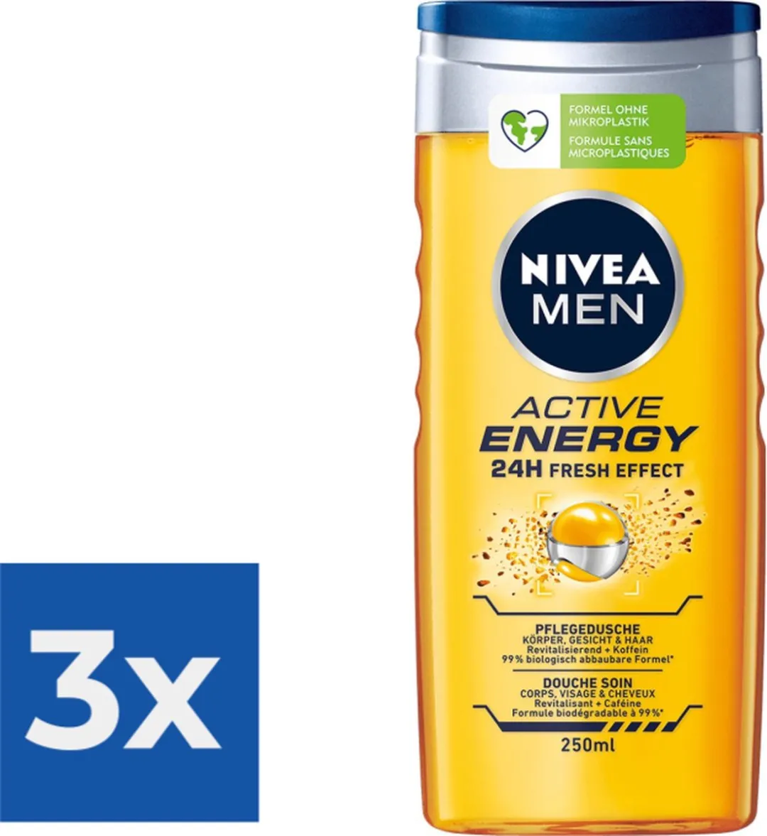 NIVEA Men Douchegel Active Energy 250ml