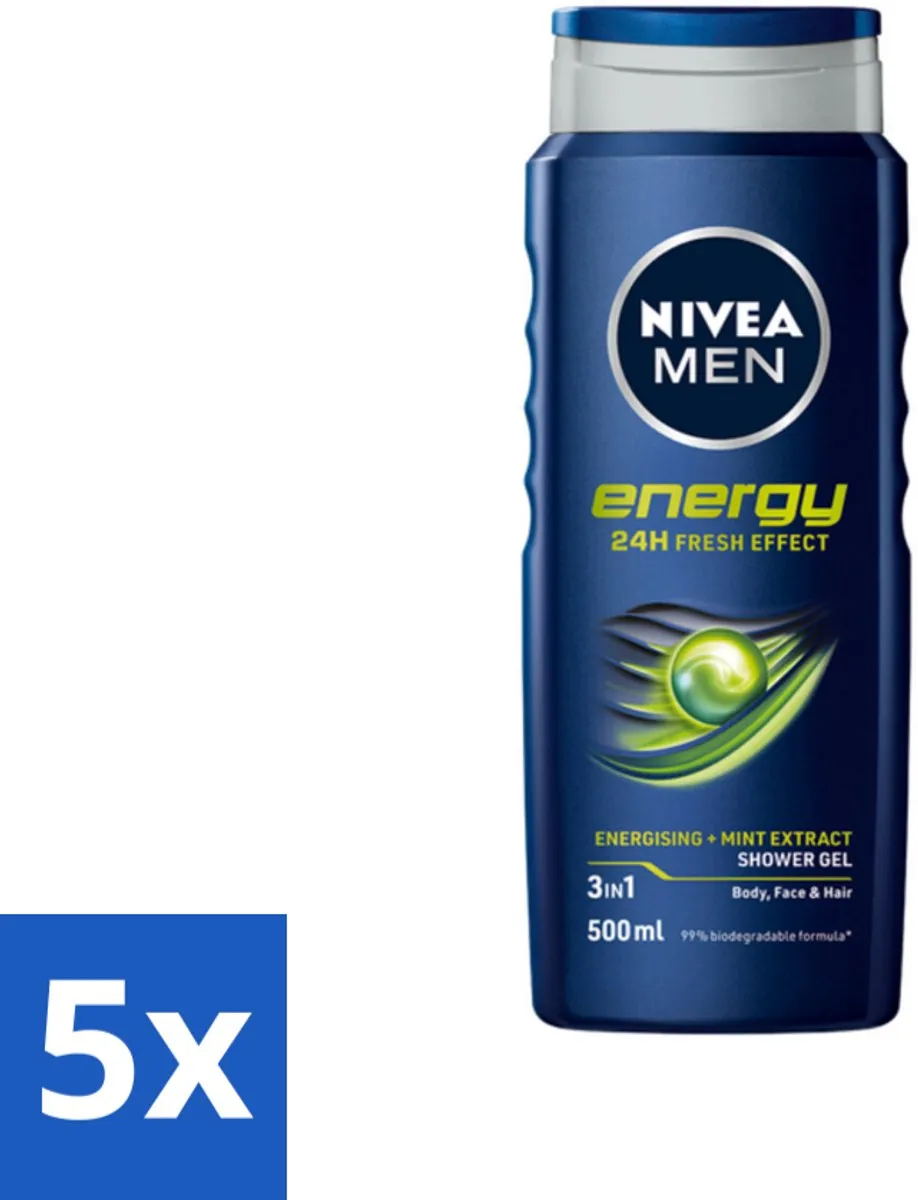 NIVEA MEN Energy Douchegel 500ml