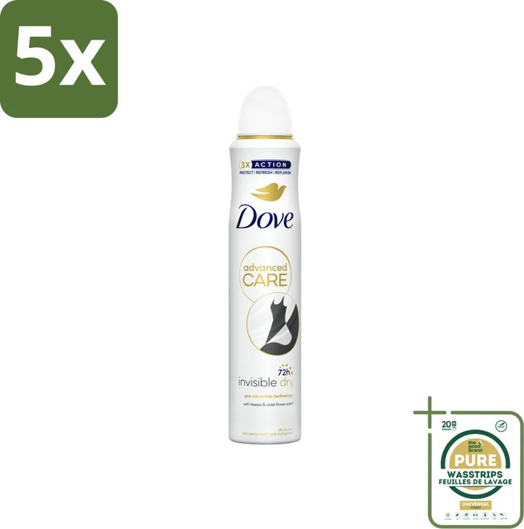 Dove Invisible Dry Deodorant Spray 1000ml