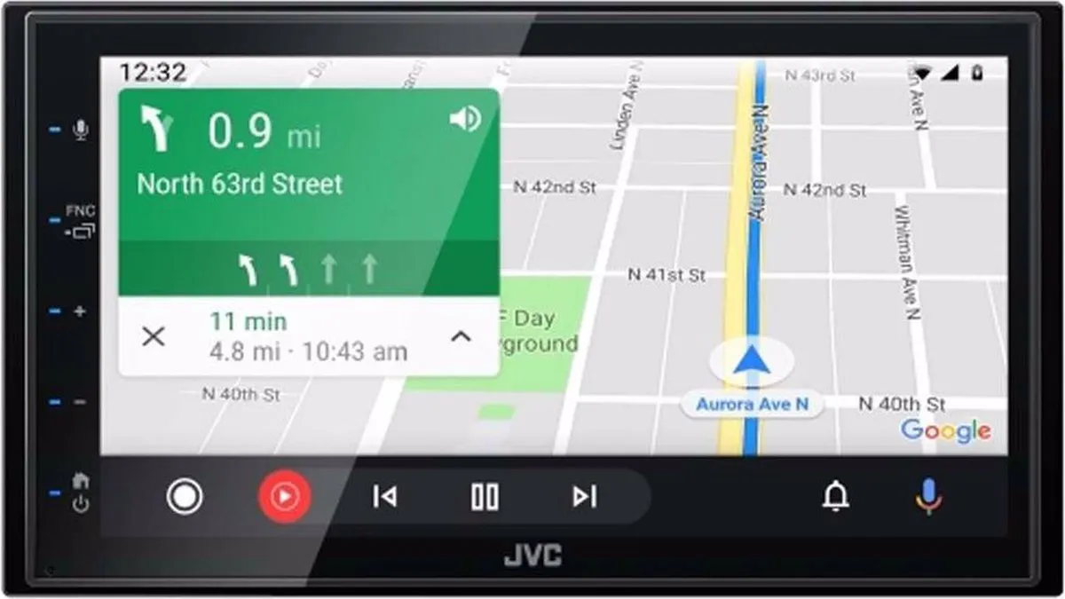 JVC KW-M560BT Multimedia Autoradio - 2-DIN CarPlay/Android Auto