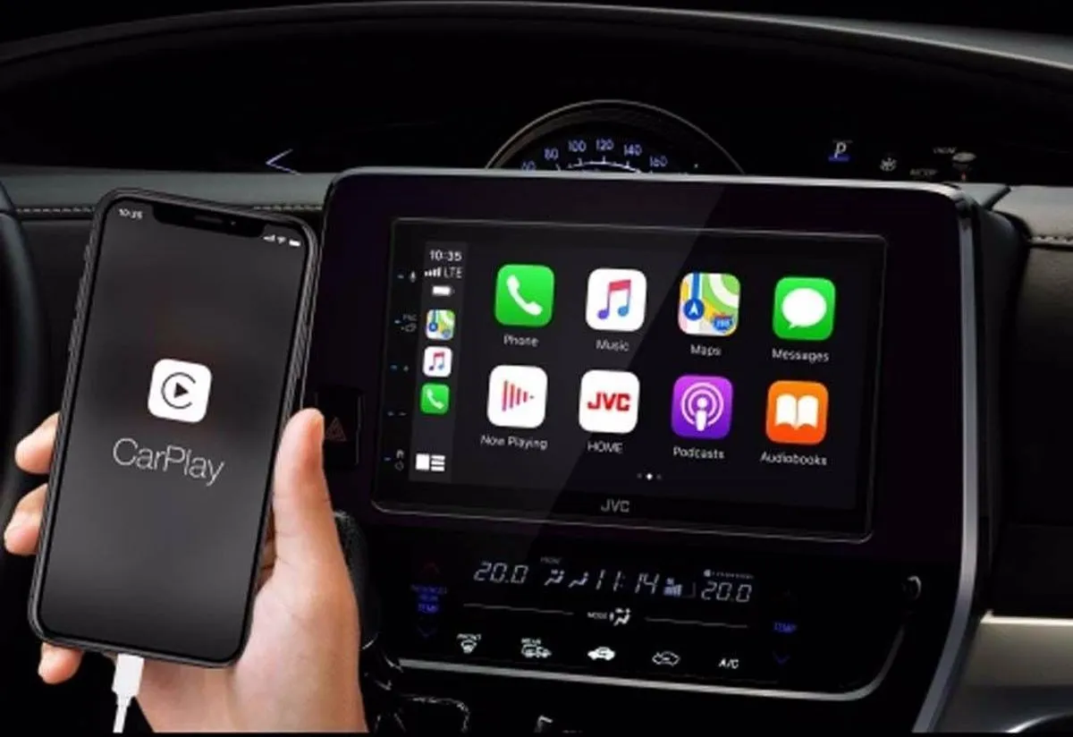 JVC KW-M560BT Multimedia Autoradio - 2-DIN CarPlay/Android Auto - afbeelding 6 van 6
