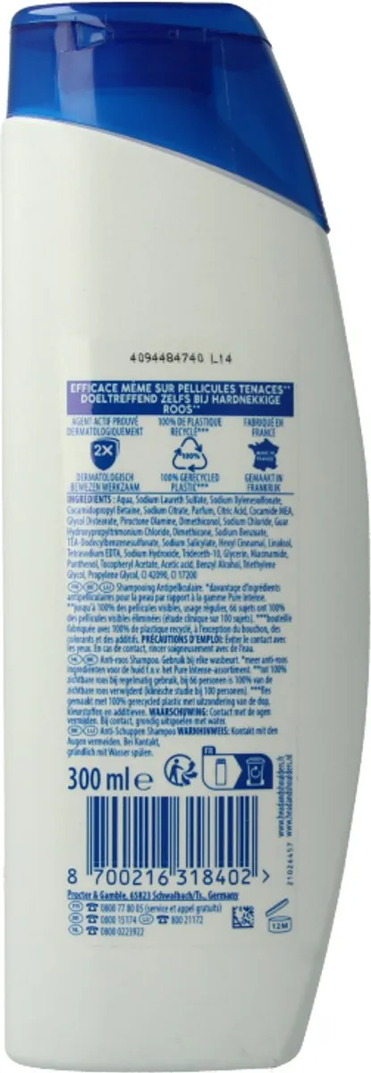 Head & Shoulders Classic Shampoo 300ml
