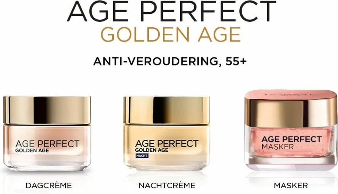L'Oréal Paris Age Perfect Nachtcrème Golden Age - 6x50ml