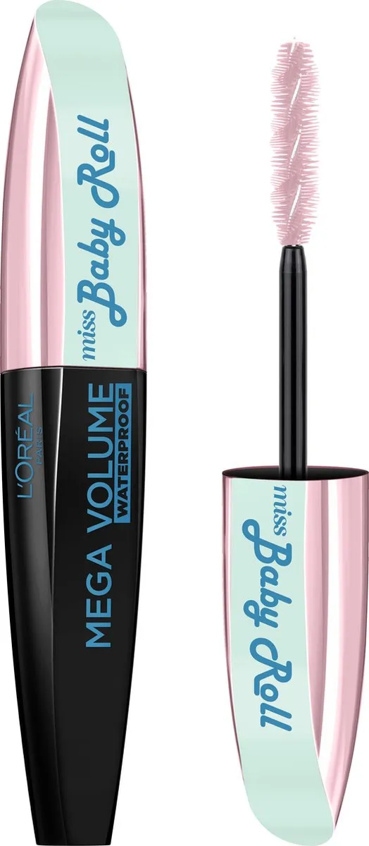 L'Oréal Paris Miss Baby Roll Waterproof Mascara Zwart