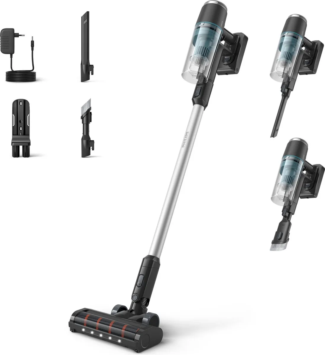Philips 3000 Series XC3031/01 Steelstofzuiger - Grijs