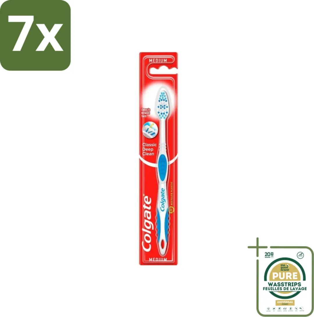 Colgate Classic Deep Clean Medium Tandenborstels