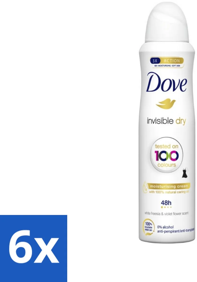 Dove Invisible Dry Deodorant Spray 250ml