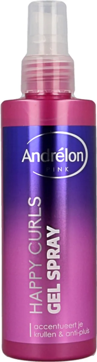 Andrélon Pink Happy Curls Gel Spray 200ml