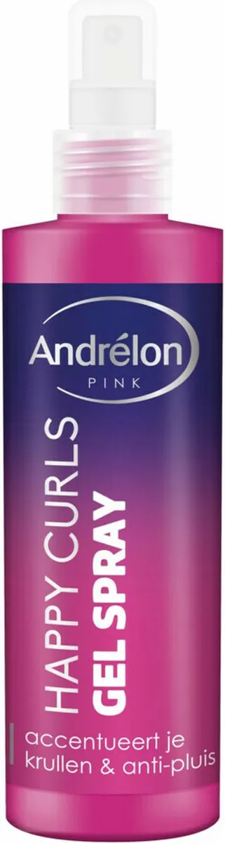 Andrélon Pink Happy Curls Gel Spray 200ml