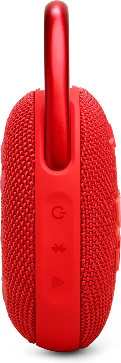 JBL Clip 5 Draadloze Bluetooth Speaker - 7W - 12u - IP67 - Rood