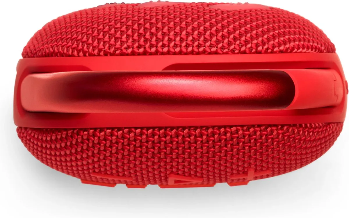 JBL Clip 5 Draadloze Bluetooth Speaker - 7W - 12u - IP67 - Rood