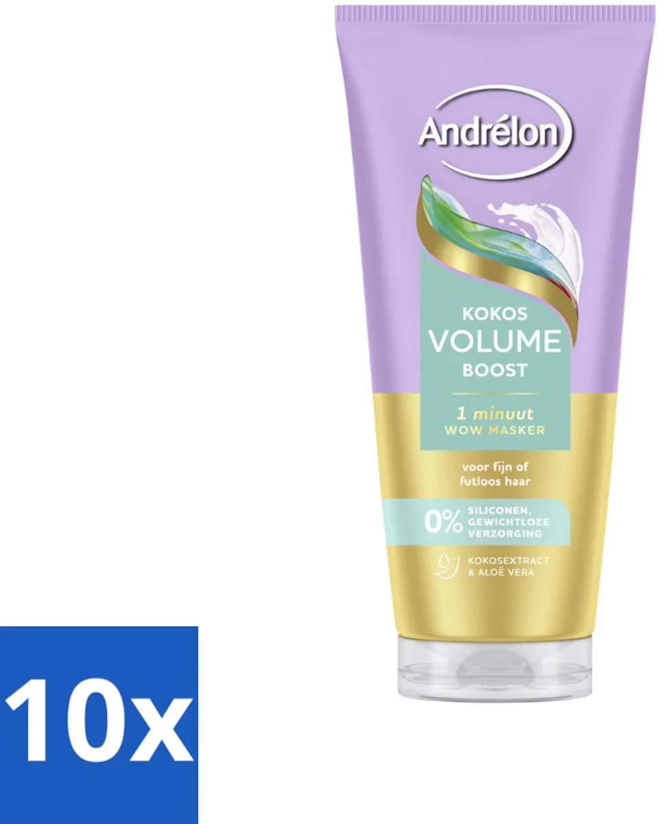 Andrélon Kokos Volume Boost Haarmasker 180ml
