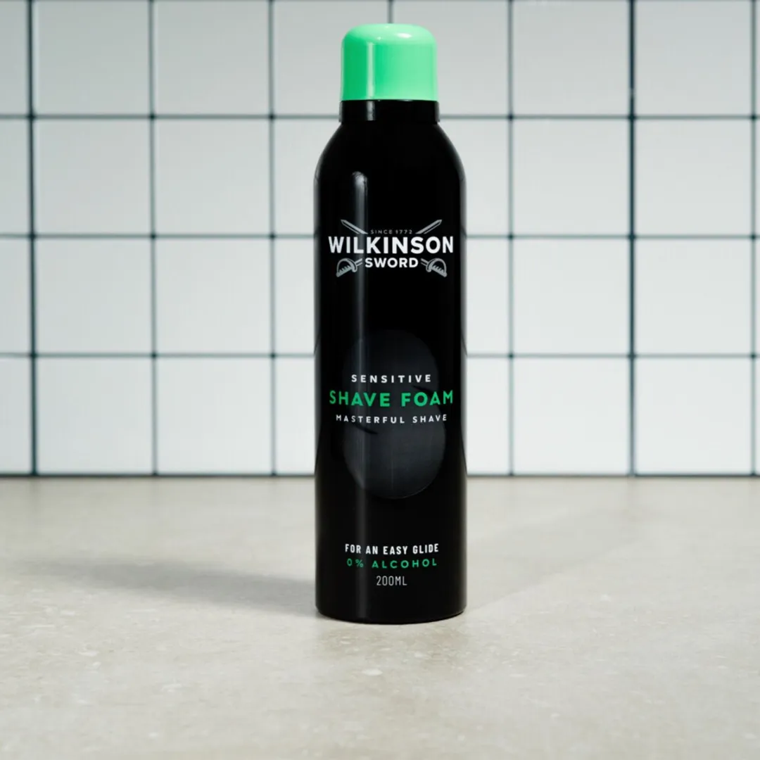 Wilkinson Sensitive Shave Foam 200ml - 3 Stuks