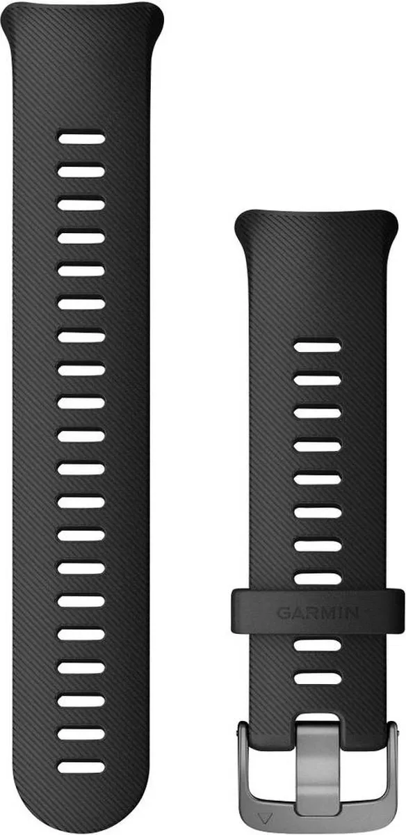 Garmin Forerunner 45 Siliconen Horlogebandje - Zwart
