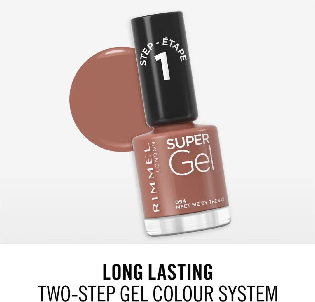 Rimmel London SuperGel Nagellak 094 Ibiza By the Bay - 12ml