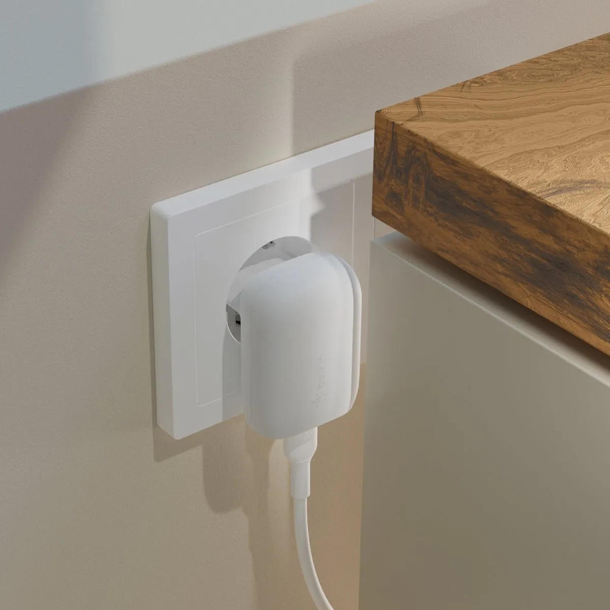 Belkin Boost Charge WCA005vfWH USB-C Adapter 30W - Wit