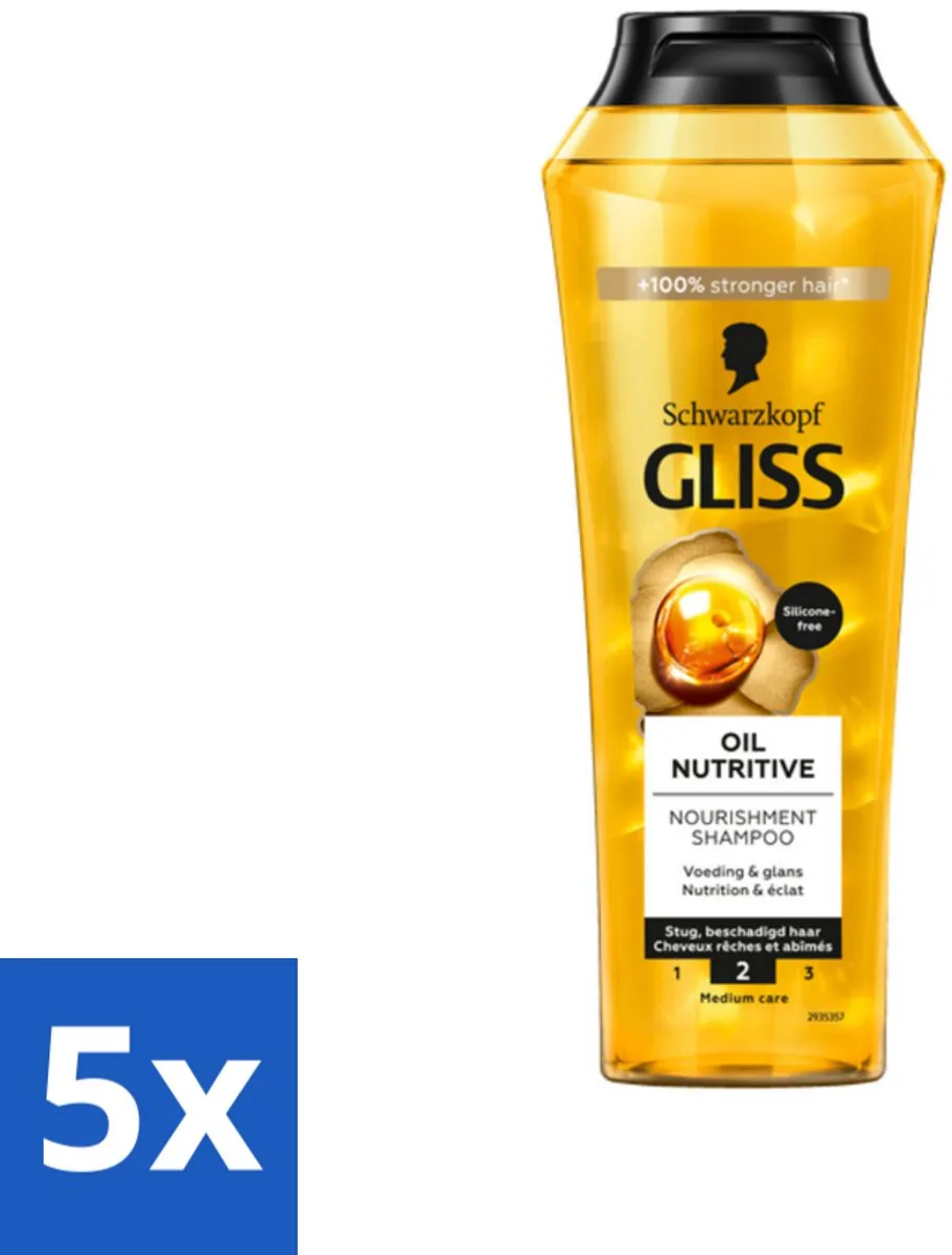 Schwarzkopf Gliss Oil Nutritive Shampoo 250ml