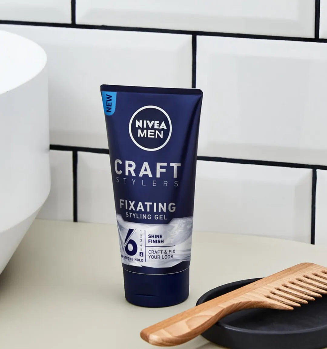 NIVEA MEN Matte Styling Gel - 6x150ml