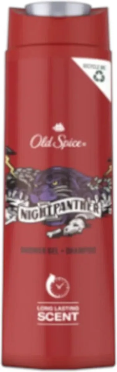 Old Spice Nightpanther Douchegel & Shampoo 400ml
