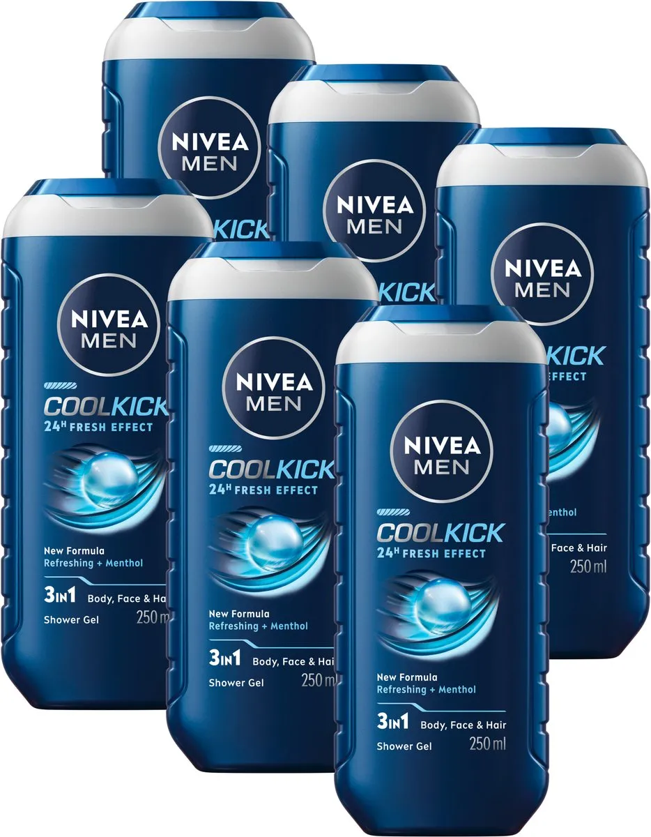 NIVEA MEN Cool Kick Douchegel 3-in-1