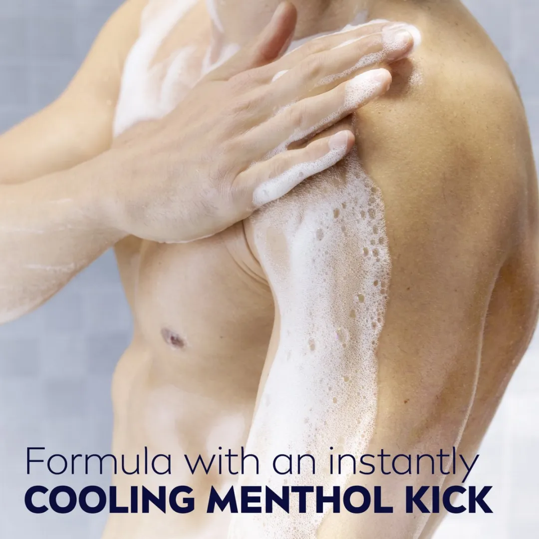 NIVEA MEN Cool Kick Douchegel 3-in-1 - 6x250ml