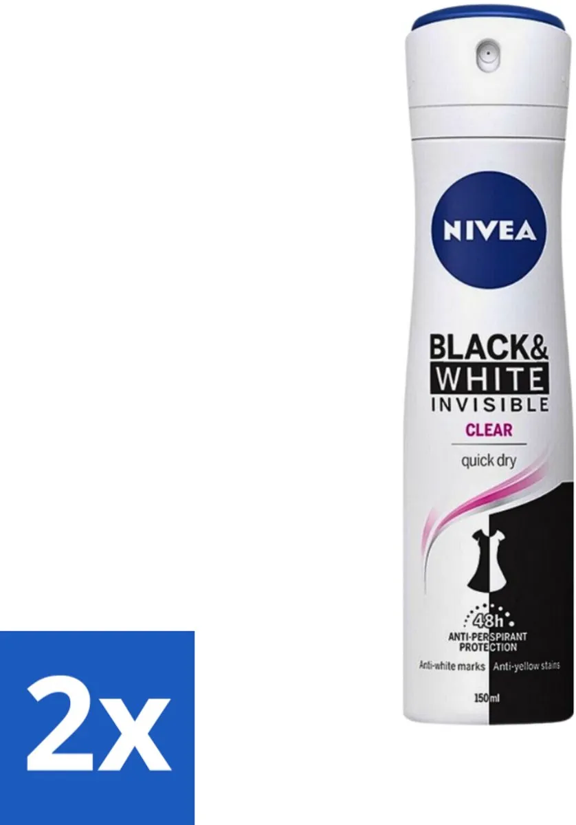 NIVEA Invisible Black & White Deospray 150ml