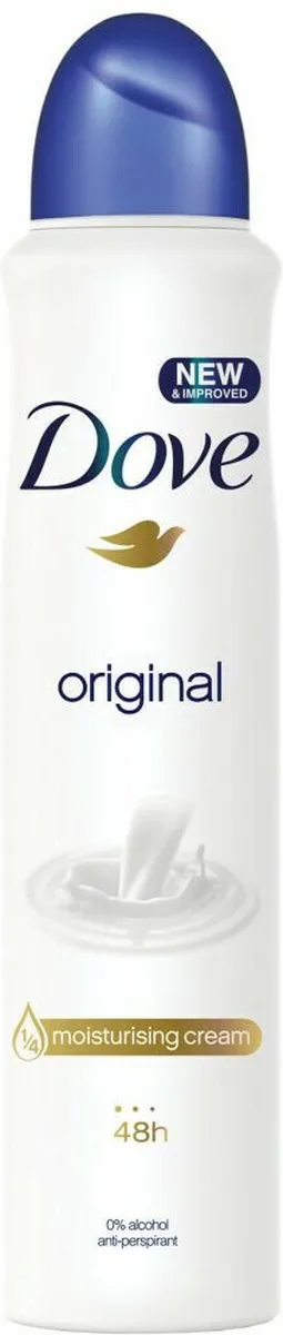 Dove Deodorant Spray Original 250ml - 6 Stuks