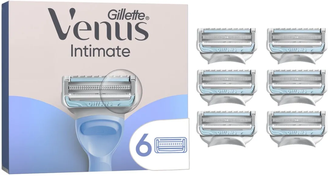 Gillette Venus Intiem Scheermesjes 6 Stuks
