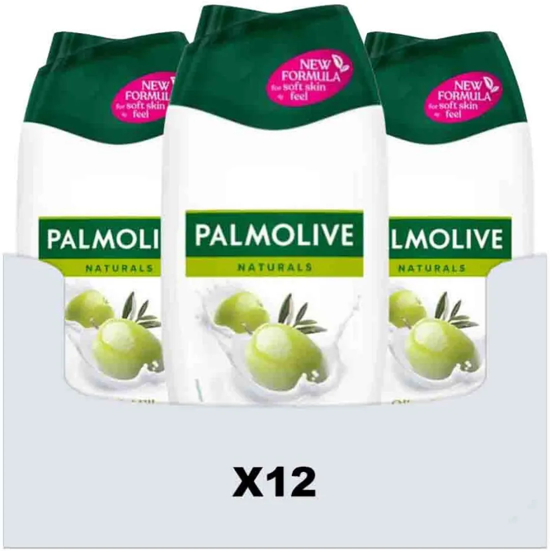 Palmolive Naturals Douchecrème Olive & Milk 250ml - 12 Stuks